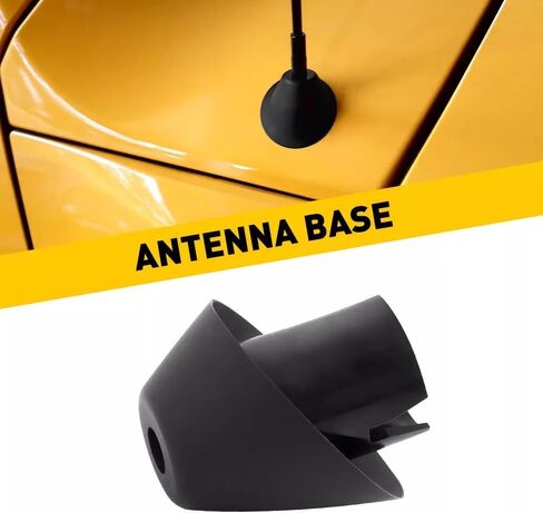قاعدة مطاطية لزخرفة الهوائي لسيارة Toyota FJ Cruiser 07-14، زينة هوائي راديو السيارة - استبدل إطار قاعدة تثبيت الراديو اليدوي 86392-35031 in Kuwait