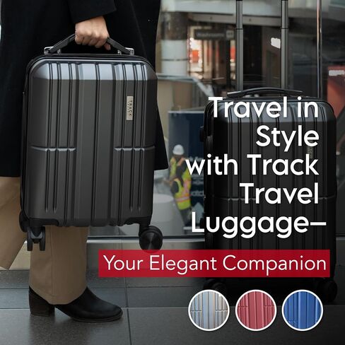 4 Piece Luggage Set ABS+PC Expandable Hardshell TSA Lock Aluminum Trolley Spinner Wheels (Champagne, 6 Piece Set) in Saudi Arabia