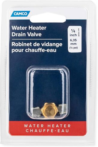 Camco 11663 1/4" Water Heater Drain Valve in Saudi Arabia