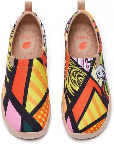 UIN Women's Art Travel Shoes Slip On Casual Cozy Loafers Lightweight Comfort Fashion Sneaker Toledo Ⅰ in Saudi Arabia