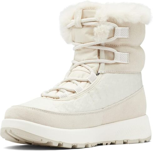 Columbia Women's Slopeside Peak Luxe, Dark Stone/Sea Salt, 11 in Saudi Arabia