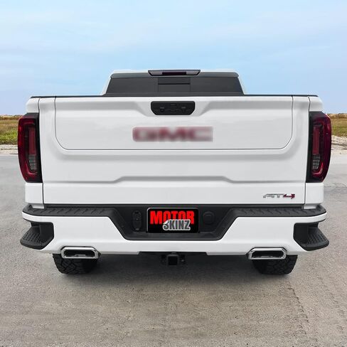 SlickMod PreCut Vinyl Smoke Tint for 2019-2023 GMC Sierra 1500 Tail Light (LED) (20% Dark Smoke, 2. Taillight Cutout) in Saudi Arabia