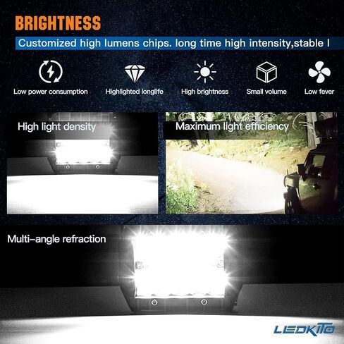 شريط إضاءة LED مقاس 20 بوصة ومجموعة أغطية LED مقاس 4 بوصات مكونة من قطعتين مع 16AWG 3 أسلاك لتسخير الأسلاك ومفتاح هزاز للطرق الوعرة وشريط إضاءة للطرق الوعرة وضوء عمل كومبو لبقعة الفيضانات من أجل Je-ep Pickup UTV Truck Tractor in Saudi Arabia