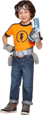 Spirit Halloween Toddler Rusty Rivets Costume | OFFICIALLY LICENSED in Saudi Arabia