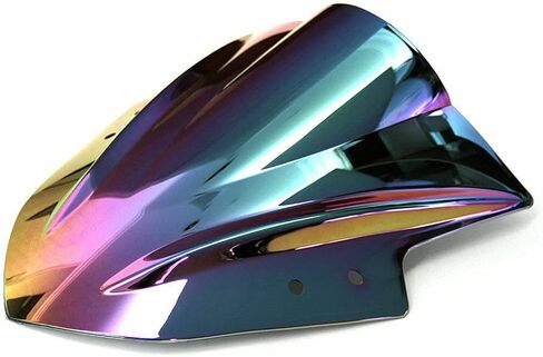 منحرف الرياح للزجاج الأمامي من WYNMOTO فقاعة مزدوجة متوافقة مع Kawasaki Ninja 300 EX300 2013 2014 2015 2016 2017 2018 EX300R/Ninja 300 in Kuwait