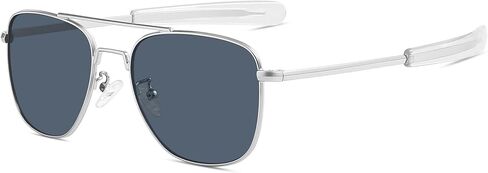 Gtand Vintage Military Style Pilot Aviator Sunglasses For Men Women Metal Sun Glasses Bayonet Temples 54mm in Saudi Arabia