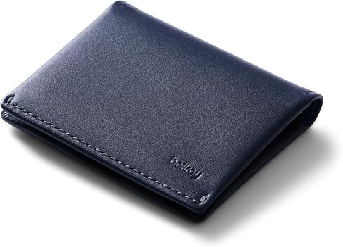 محفظة Bellroy رفيعة (جلد فاخر، محفظة جيب أمامي، تصميم رفيع ثنائي الطي، تحمل من 4 إلى 12 بطاقة، وتخزين الملاحظات المطوية) in Kuwait