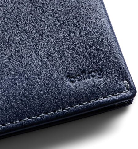محفظة Bellroy رفيعة (جلد فاخر، محفظة جيب أمامي، تصميم رفيع ثنائي الطي، تحمل من 4 إلى 12 بطاقة، وتخزين الملاحظات المطوية) in Kuwait