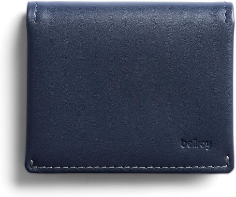 محفظة Bellroy رفيعة (جلد فاخر، محفظة جيب أمامي، تصميم رفيع ثنائي الطي، تحمل من 4 إلى 12 بطاقة، وتخزين الملاحظات المطوية) in Kuwait