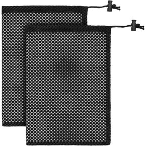 ELVES 2 قطعة حقيبة شبكية من النايلون المتين مع قفل حبل سحب منزلق، لكرات تنس الجولف، صالة الألعاب الرياضية، الدش، ألعاب الغسيل، الغوص in Kuwait