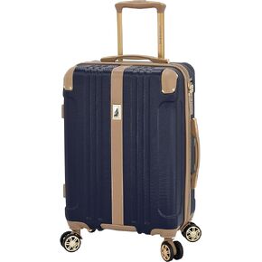 London Fog Northbridge Expandable Hardside Spinner Midnight, Carry-On 20-Inch