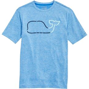 vineyard vines Boys' OTG Front Whale Short-Sleeve Harbor Tee