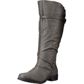 Brinley Co Women's Olive-Xwc Riding Boot