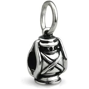 OHM Lantern Sterling Silver Bead