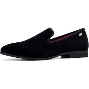JITAI Men Loafers Slip-On Shoes for Men Fashion Dress Shoes Tuxedo Shoes
