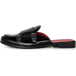 MHB Men's Mule Stylish Backless Slip-On Loafer Casual Dress Sandal Shoes Fashionable Slipper for Men Plus Size 7-13 in Kuwait