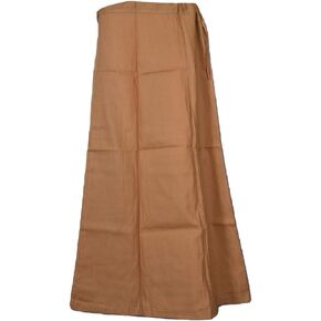 Rajasthankrafts Saree Petticoat Cotton Fine Stitched Trandy Adjustable Waist Saree Underskirt Lining Skirt Indian