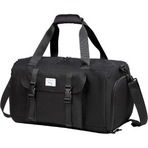 Kids Overnight Duffle Bags,Kasqo Boys Travel Bag Water Resistant Sports Gym Duffel Bag for Teens Girls Sleepover Bag School Weekender Carry On Tote with Shoes Compartment Dry Wet Pocket,Blue Cars in Kuwait