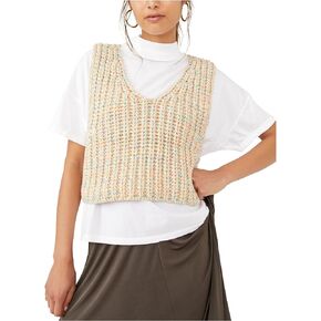 Free People womens Hoopla Sweater Vest
