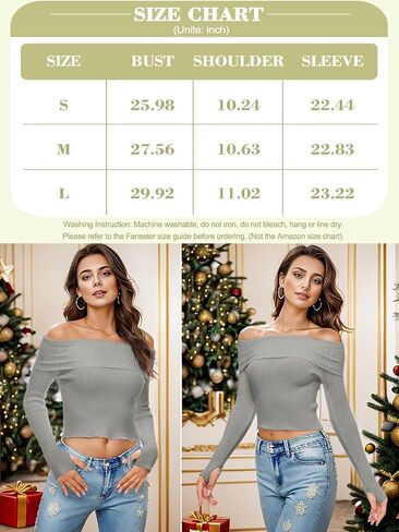 المرأة بلا حمالات قبالة الكتف متماسكة المحاصيل القمم سليم صالح مثير شيك محبوك سترة Y2k كم طويل تي شيرت in Kuwait