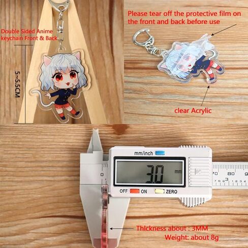 Zuhecon 10 PCS Anime characters Sans Keychain Cute Anime Cartoon multiregional Keychains in Saudi Arabia
