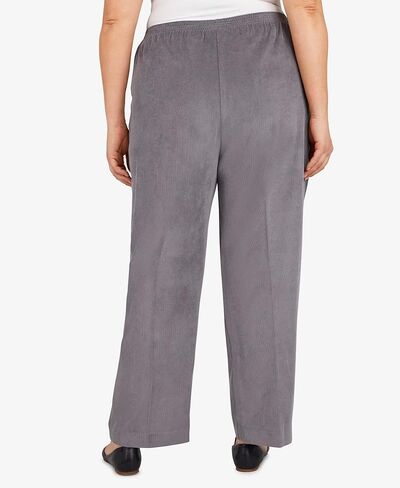 Alfred Dunner Women's Plus Size Classic Regular (Medium) Length Cord Pant in Kuwait