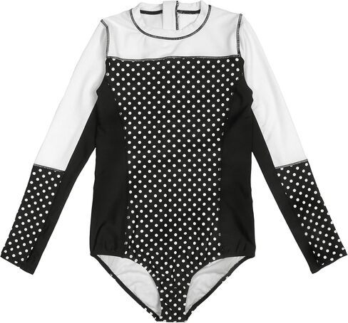 SwimZip Women's Long Sleeve 1 Piece Swim Suit UPF 50+ (Multiple Colors) in Kuwait