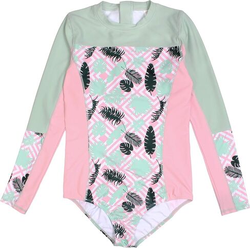 SwimZip Women's Long Sleeve 1 Piece Swim Suit UPF 50+ (Multiple Colors) in Saudi Arabia