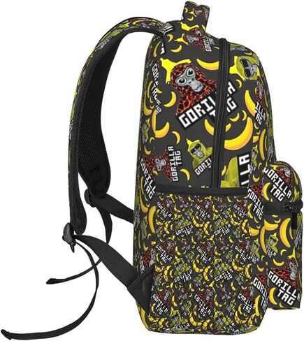 Aiuddui الكرتون حقيبة المدرسة لطيف حقيبة الطالب الكتب ثلاثية الأبعاد الطباعة 16 بوصة Daypack حقائب الكمبيوتر المحمول للأطفال في سن المراهقة in Saudi Arabia