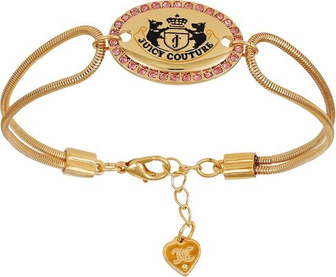 Juicy Couture Goldtone Charm Line Bracelet in Saudi Arabia
