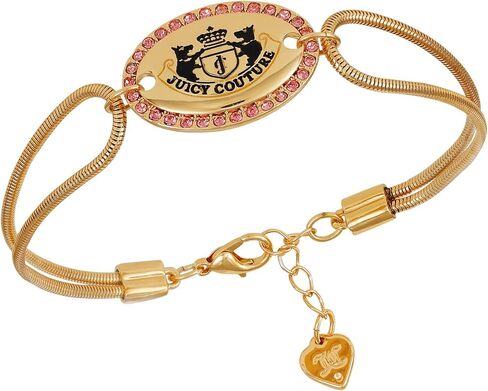 Juicy Couture Goldtone Charm Line Bracelet in Saudi Arabia