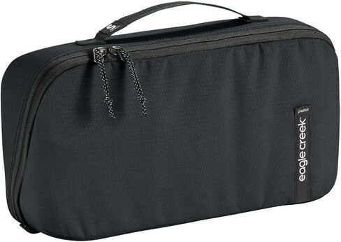 مكعب تعبئة إيجل كريك باك إت ريفيل إنتيميتس S - نسيج متين ومقاوم للماء مع تصميم بسحاب بزاوية وأشرطة تثبيت داخلية مرنة، أخضر مطحلب - صغير in Kuwait