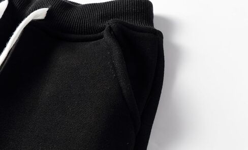 Mud Kingdom Girls Boys Drawstring Sweatpants Solid Colors Elastic Waist Slant Pockets 2-10 Years in Saudi Arabia