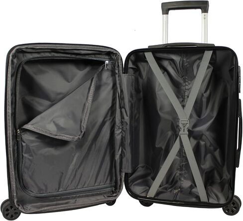 World Traveler Skyline Hardside 3-Piece Spinner Luggage Set, Burgundy in Saudi Arabia