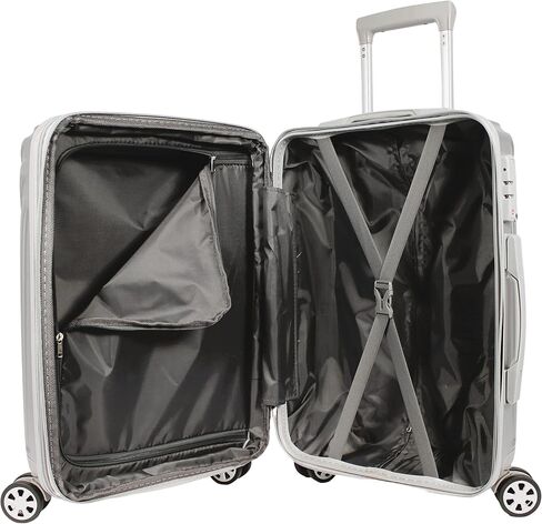 World Traveler Skyline Hardside 3-Piece Spinner Luggage Set, Burgundy in Saudi Arabia