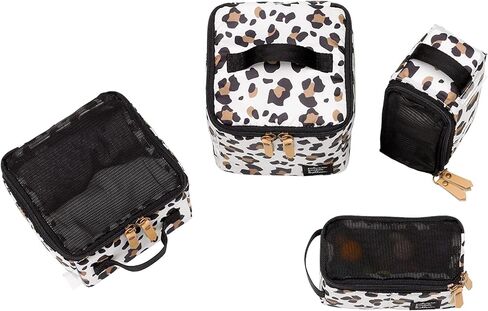 مجموعة مكعبات تعبئة بتونيا بيكل بوتوم إنترميكس المكونة من 4 قطع | منظمة محمولة | حقيبة أطفال مثالية للحفاظ على كل شيء منظمًا في حقيبة الحفاضات أو عربة الأطفال أو غرفة الأطفال - أميرات ديزني in Kuwait