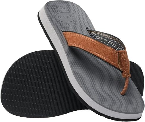 Havaianas Men urban fusion ii sandal - new graphite/ice grey - 11/12 in Saudi Arabia