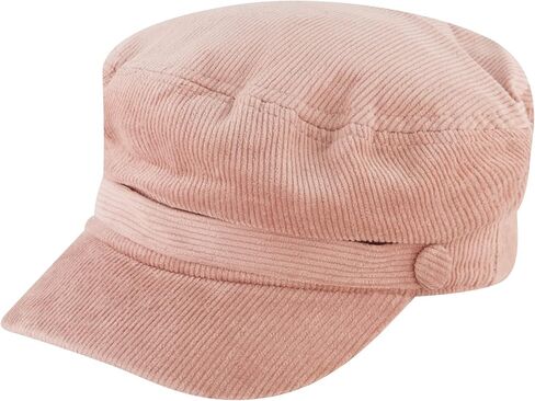 Concept One Women's C & C California Fisherman Hat, Corduroy Cotton Sailor Cap with Button Snap Closure in Saudi Arabia