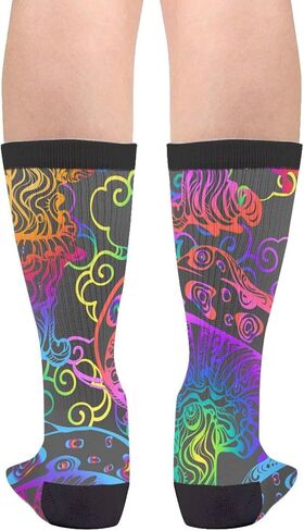 Unisex Novelty Crew Sock for Man Women Casual Funny Crazy Dress Socks in Kuwait