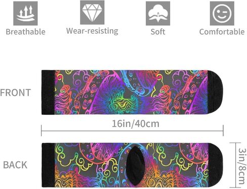 Unisex Novelty Crew Sock for Man Women Casual Funny Crazy Dress Socks in Kuwait