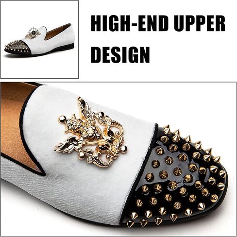 JITAI Men Loafers Slip-On Shoes for Men Fashion Dress Shoes Tuxedo Shoes in Saudi Arabia