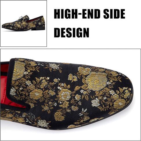 JITAI Men Loafers Slip-On Shoes for Men Fashion Dress Shoes Tuxedo Shoes in Saudi Arabia