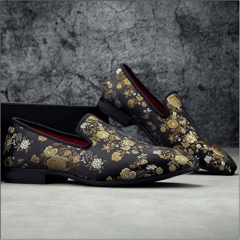 JITAI Men Loafers Slip-On Shoes for Men Fashion Dress Shoes Tuxedo Shoes in Saudi Arabia