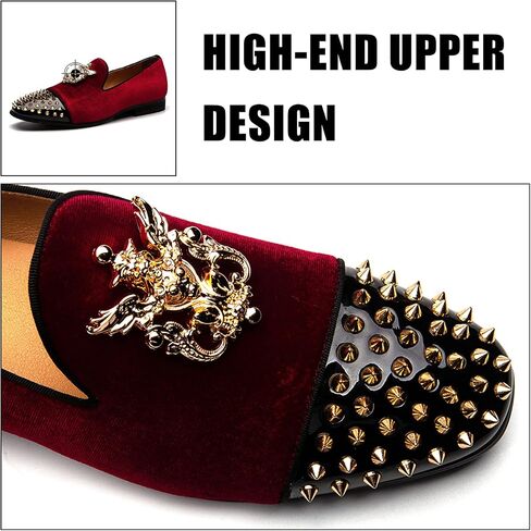 JITAI Men Loafers Slip-On Shoes for Men Fashion Dress Shoes Tuxedo Shoes in Saudi Arabia