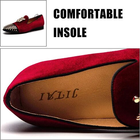 JITAI Men Loafers Slip-On Shoes for Men Fashion Dress Shoes Tuxedo Shoes in Saudi Arabia