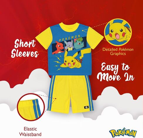 Pokemon Boys' Pajama Set in Saudi Arabia