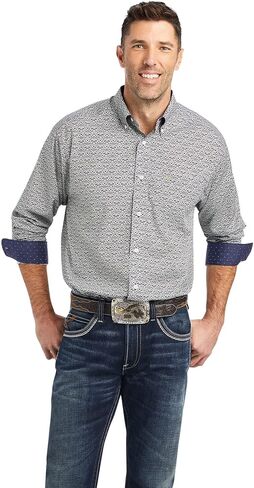ARIAT Men's Wrinkle Free Iver Classic Fit Shirt in Saudi Arabia