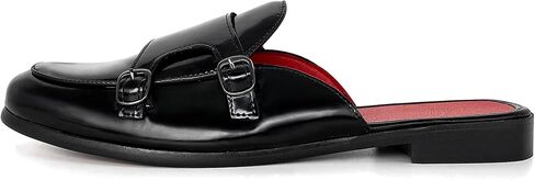 MHB Men's Mule Stylish Backless Slip-On Loafer Casual Dress Sandal Shoes Fashionable Slipper for Men Plus Size 7-13 in Kuwait