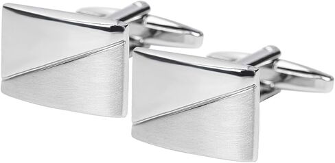 AXEN Cufflinks Cuff Links for Men and Women, Stainless Steel Cufflinks and Tuxedo Studs Set in Kuwait