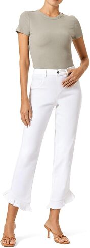 سروال ضيق ضيق من الدينيم الجينز الأنيق للنساء من HUE in Kuwait